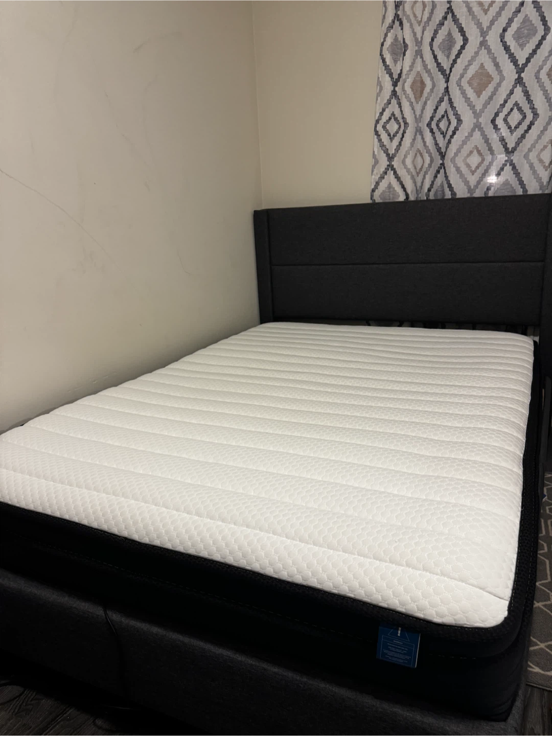 Double size Mattress and Bed Frame - photo 3