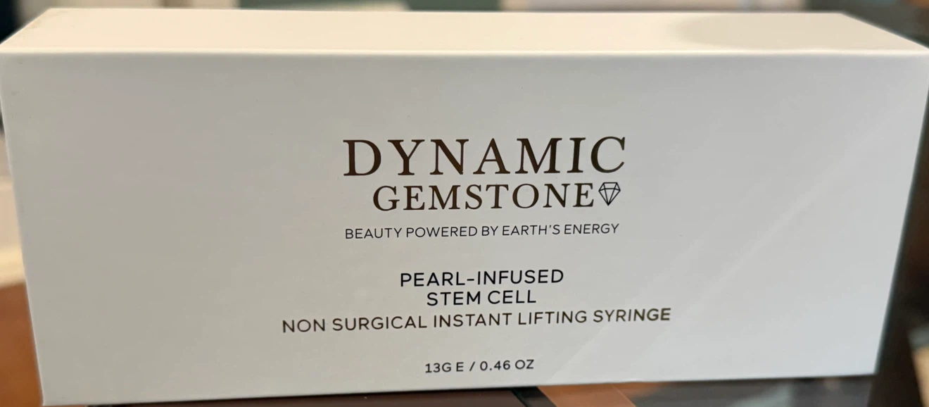 Dynamic Gemstone Pearl-Infused Stem Cell Syringe