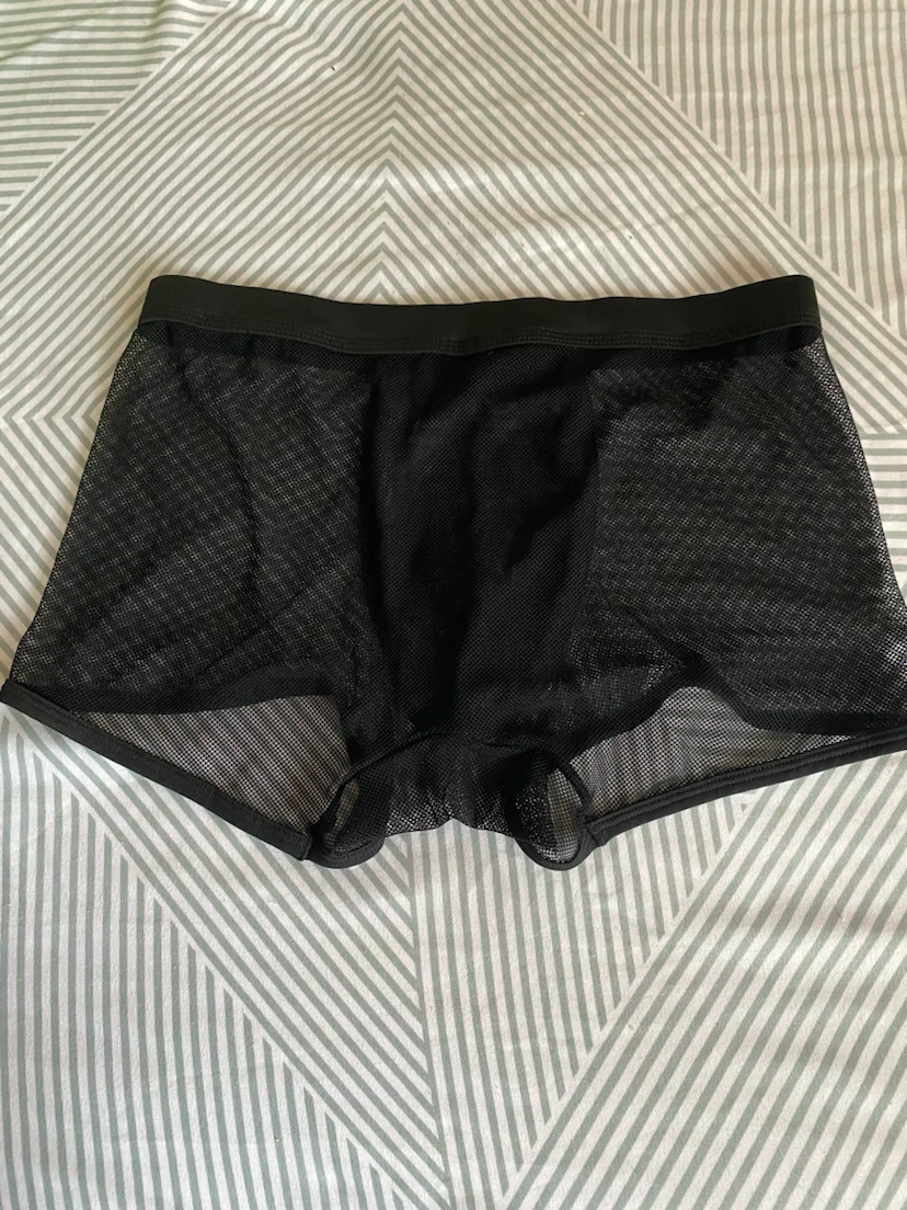 Arjen Kroos Men's Mesh Boxer Briefs - Black - photo 2