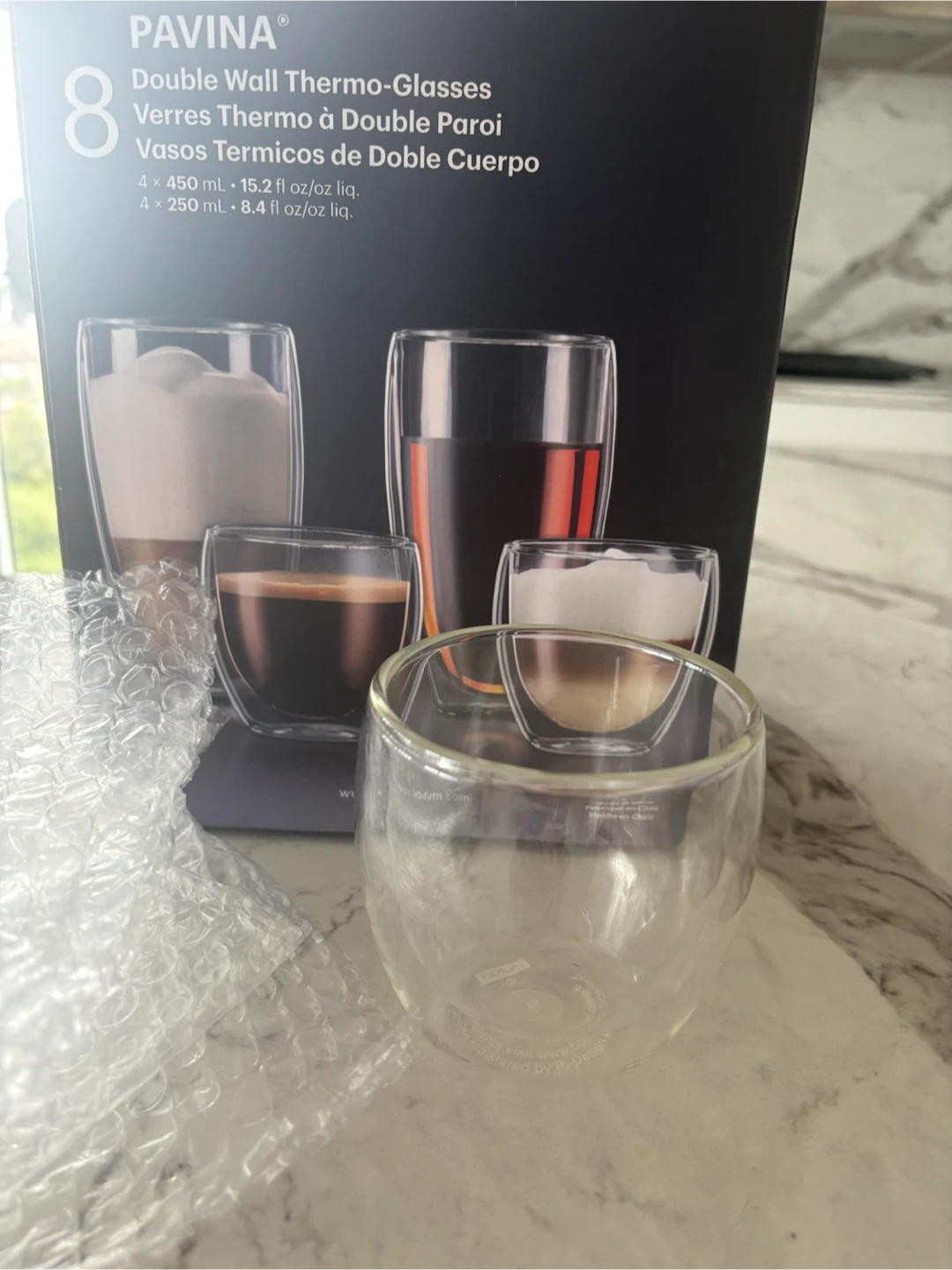 PAVINA Double Wall Thermo-Glasses Set