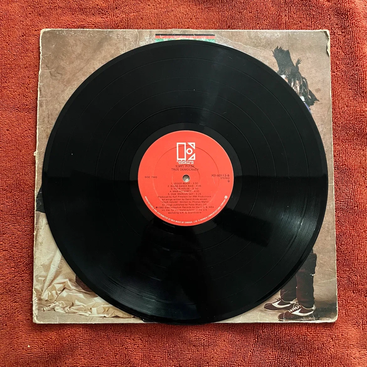 Steel Pulse True Democracy Vinyl Record - photo 2