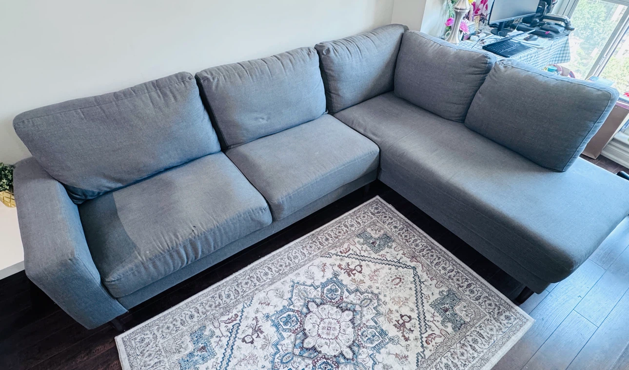 Structube Sectional Sofa–Very Good Condition-Price Negotiable - photo 2