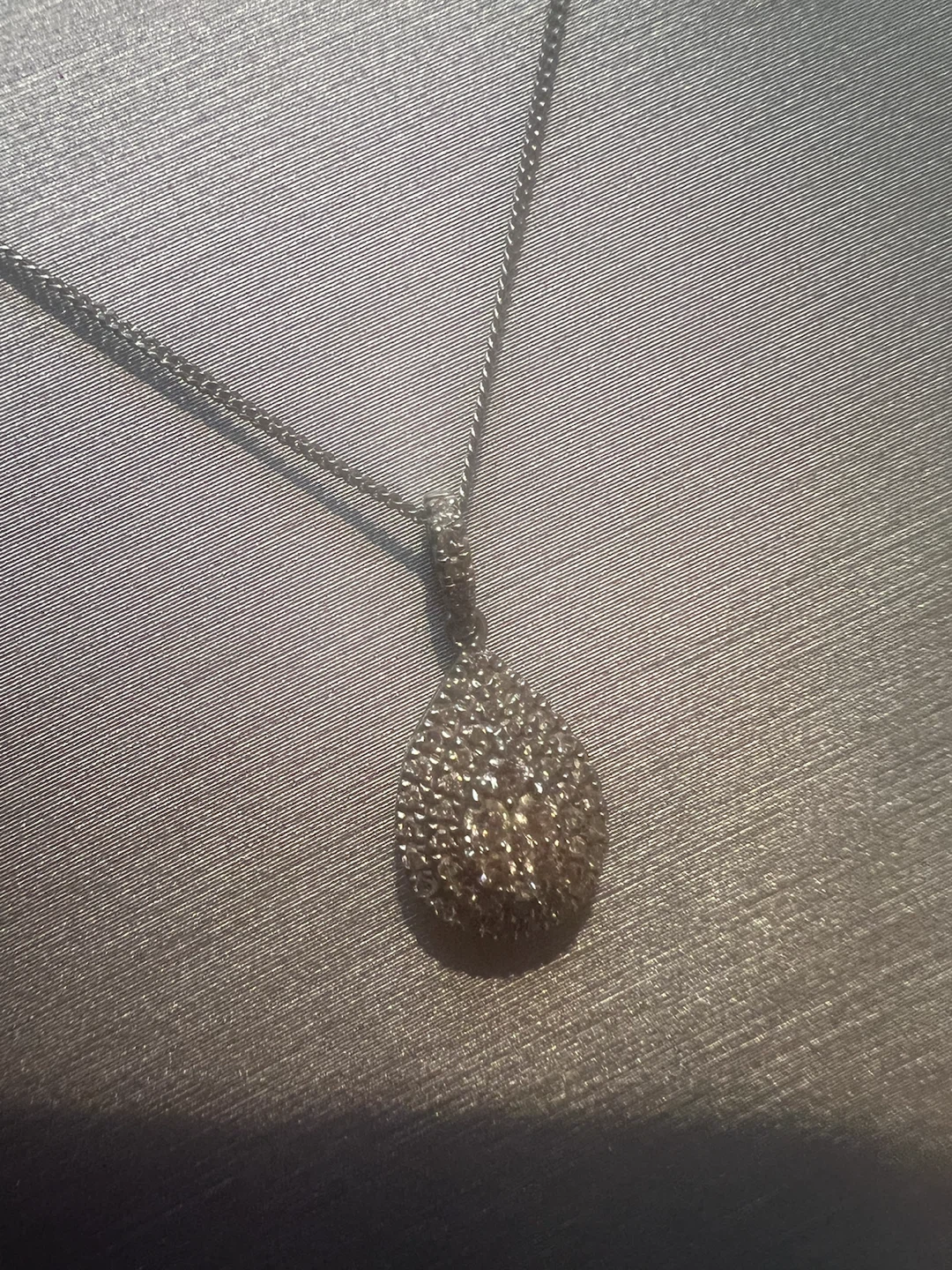 10 k diamond necklace - photo 2