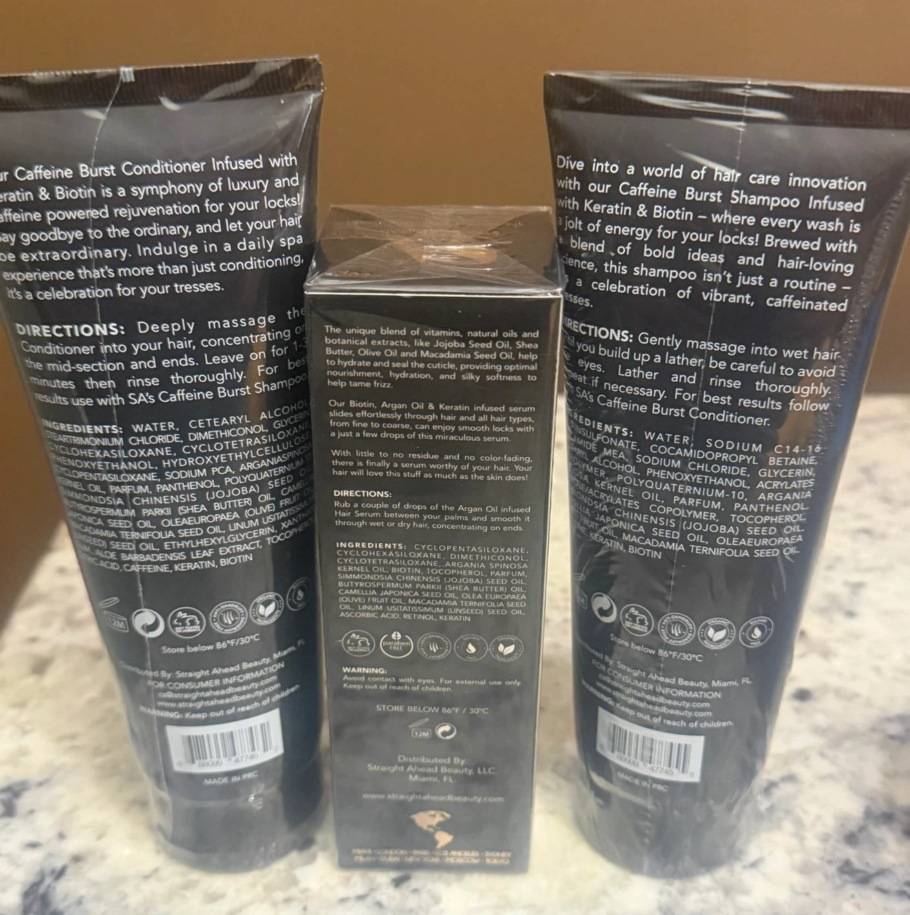 Straight Ahead Caffeine Burst Shampoo & Conditioner Set - photo 2