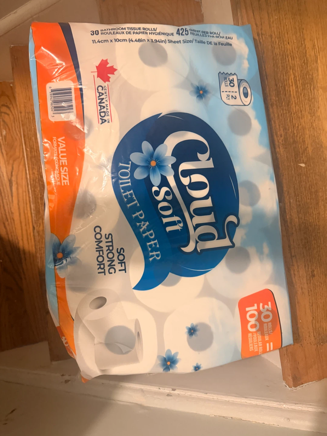 Cloud Soft Toilet Paper - 30 Rolls - photo 2