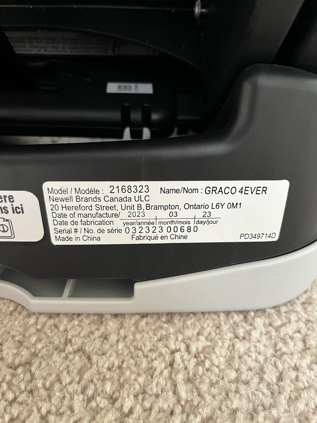Graco 4Ever All-in-One Car Seat - photo 4