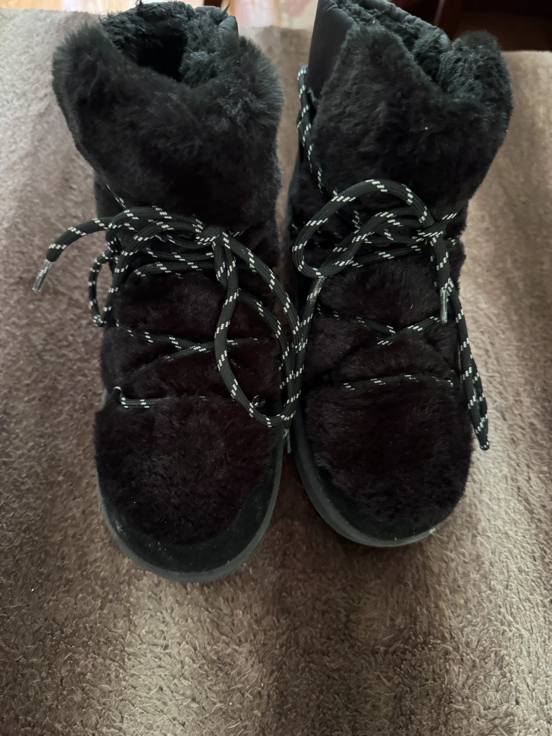 Ardene Black Thinsulate Winter Boots Size 7 - photo 2