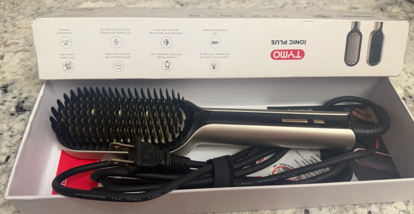 TYMO Ionic Plus Hair Straightening Brush - photo 2