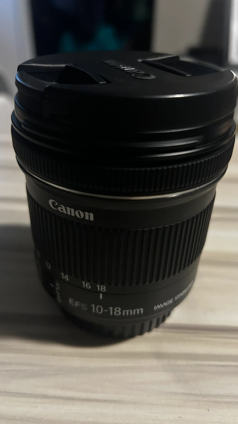 Canon EFS 10-18mm Image Stabilizer Lens