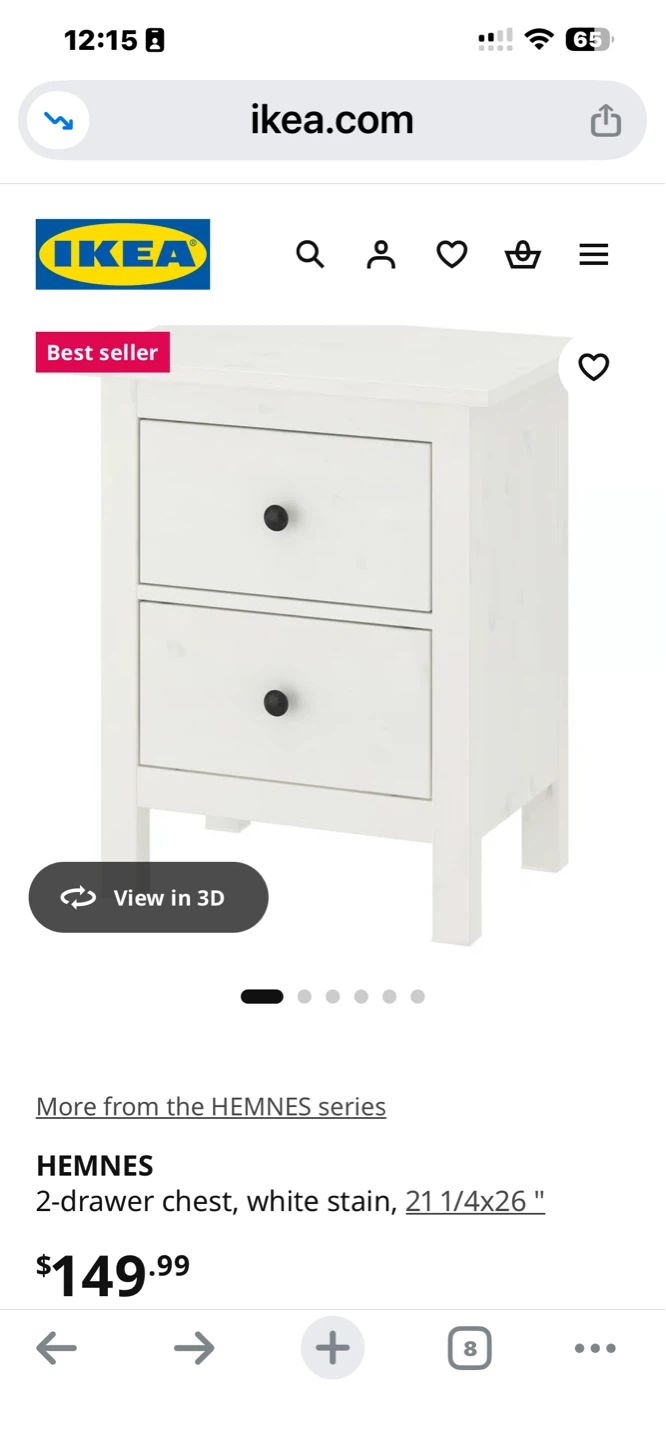 IKEA night stand