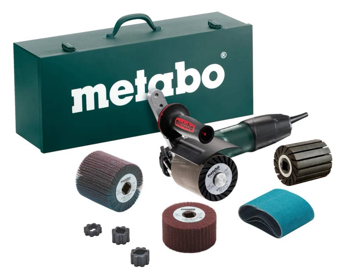 Metabo SE 12-115 Set w/ Additional Sanding Belts
