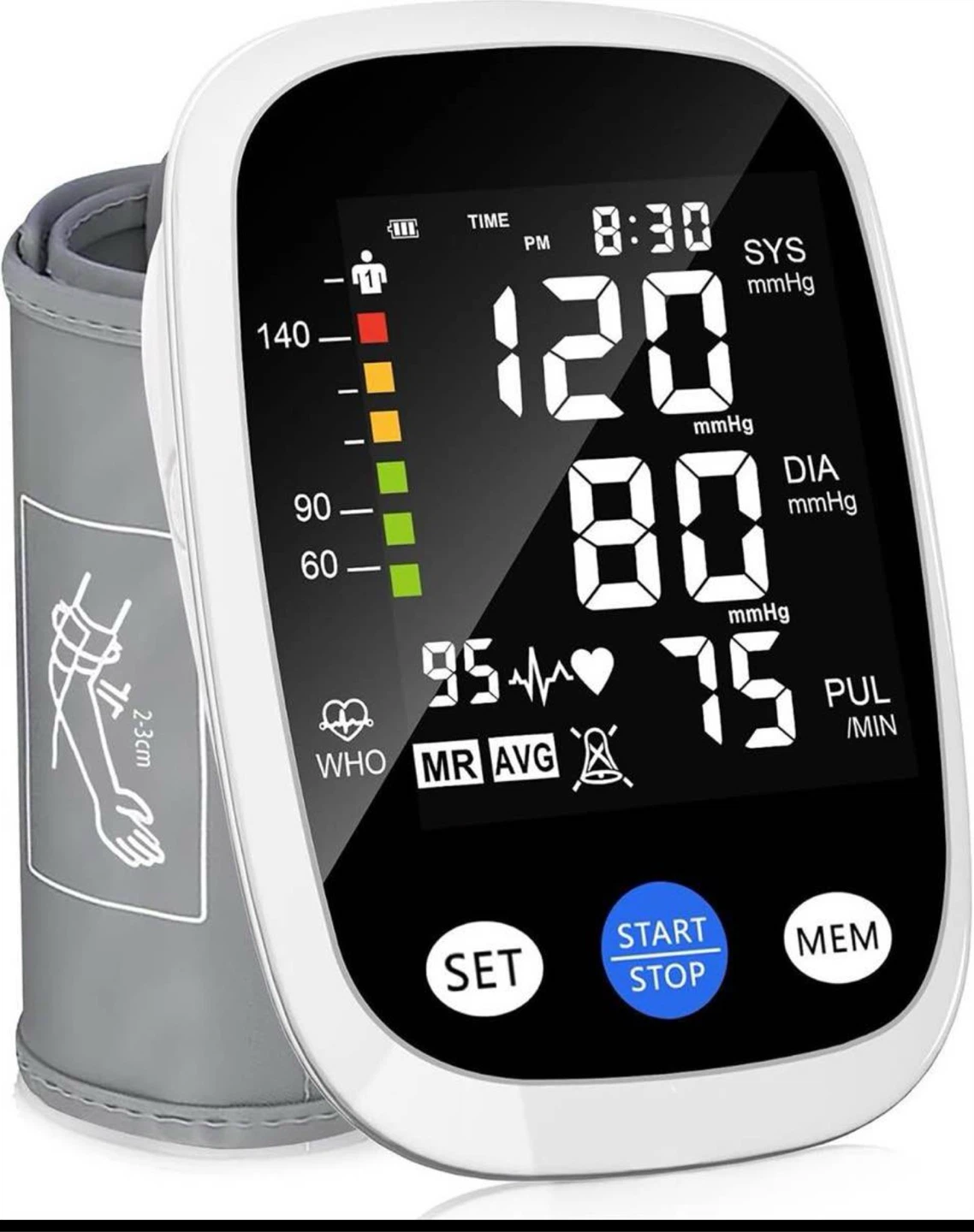 Blood Pressure Monitor Automatic Upper Arm Machine