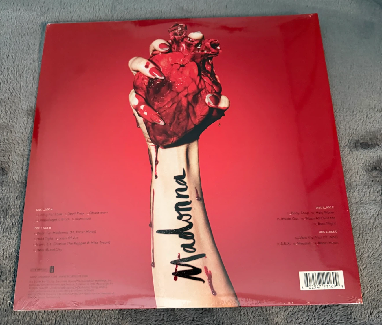 Madonna Rebel Heart Vinyl Record - photo 2