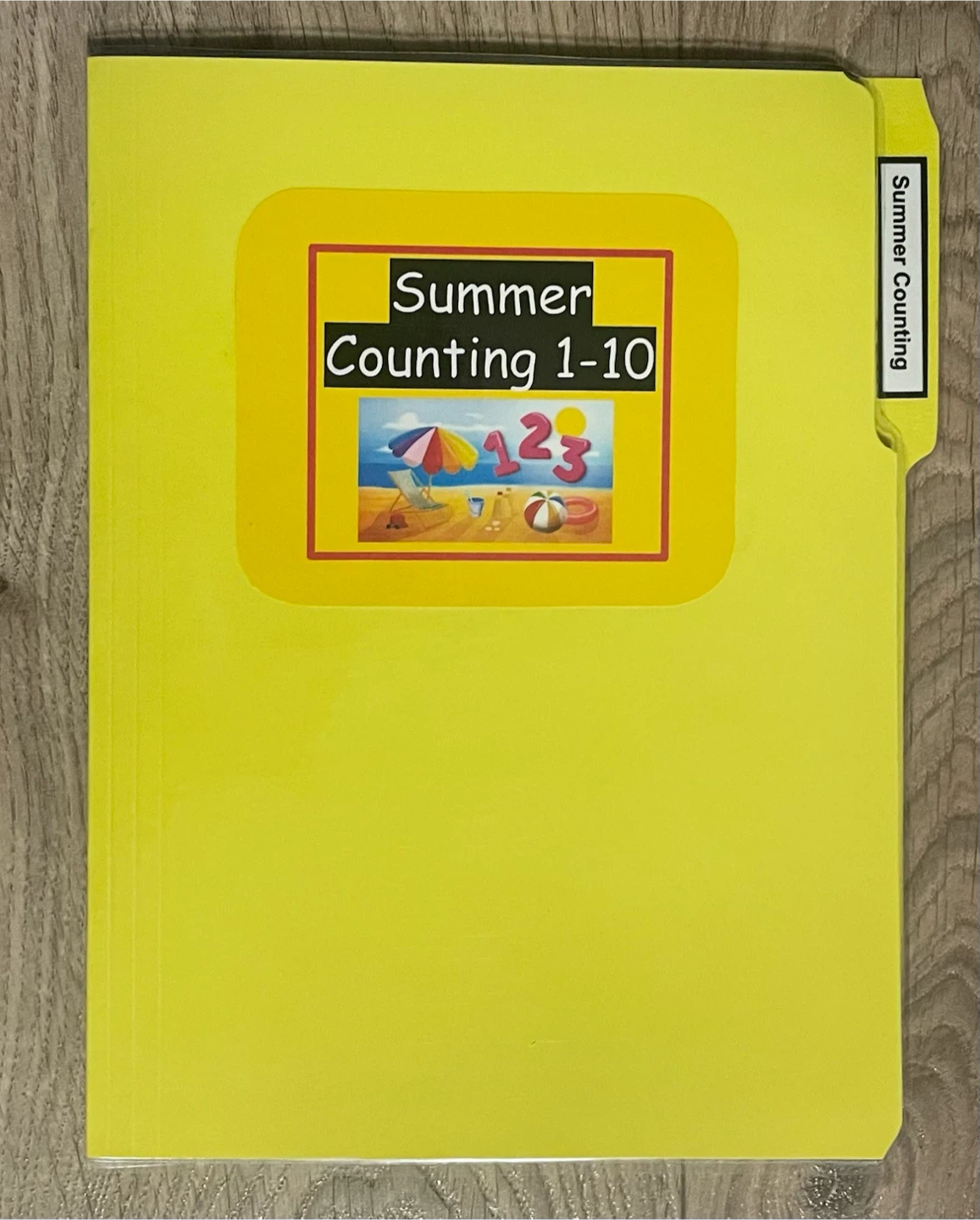 Summer Counting 1-10 (count and match) - photo 2