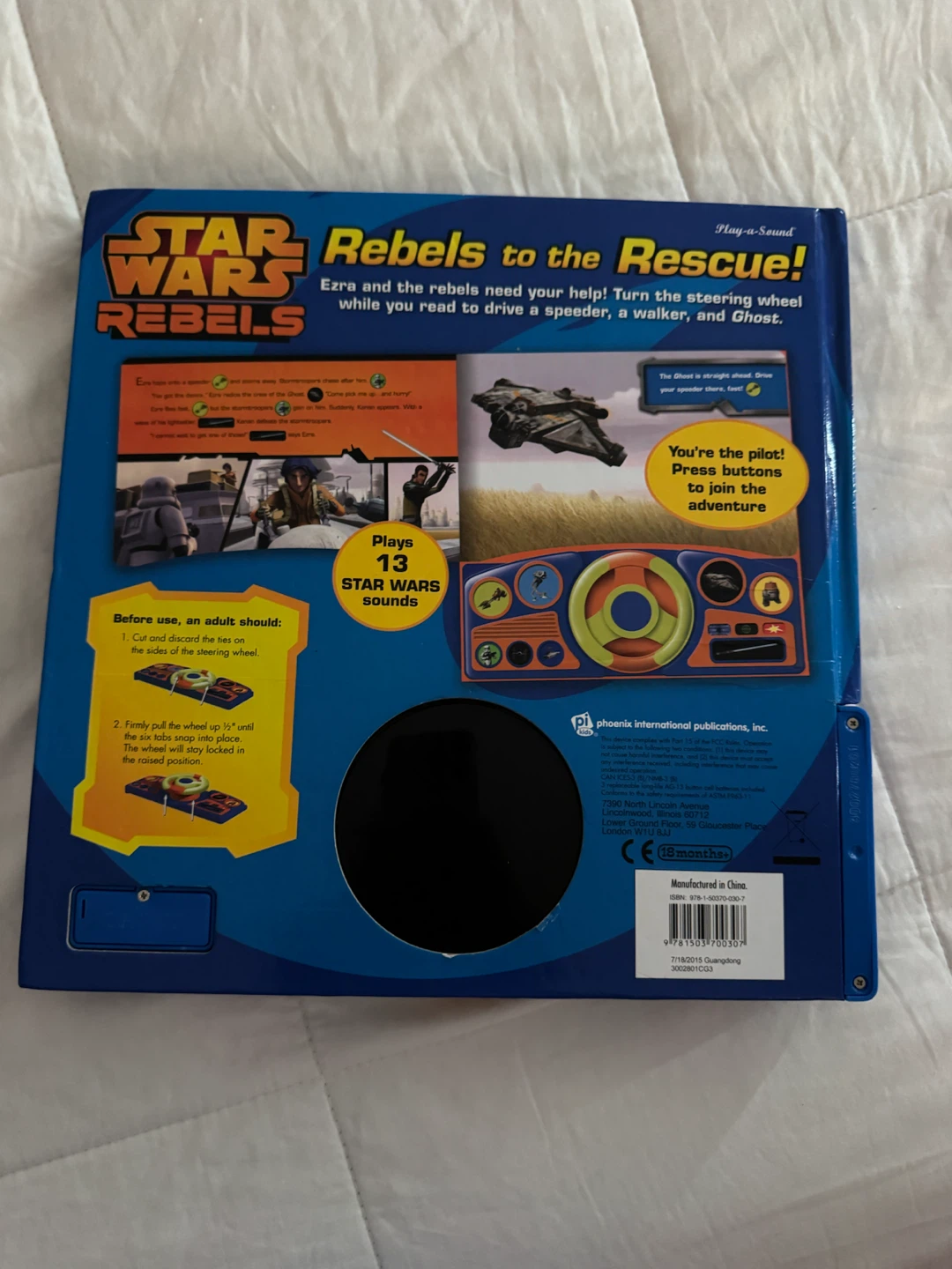 Star Wars Rebels Play-a-Sound Book - photo 2