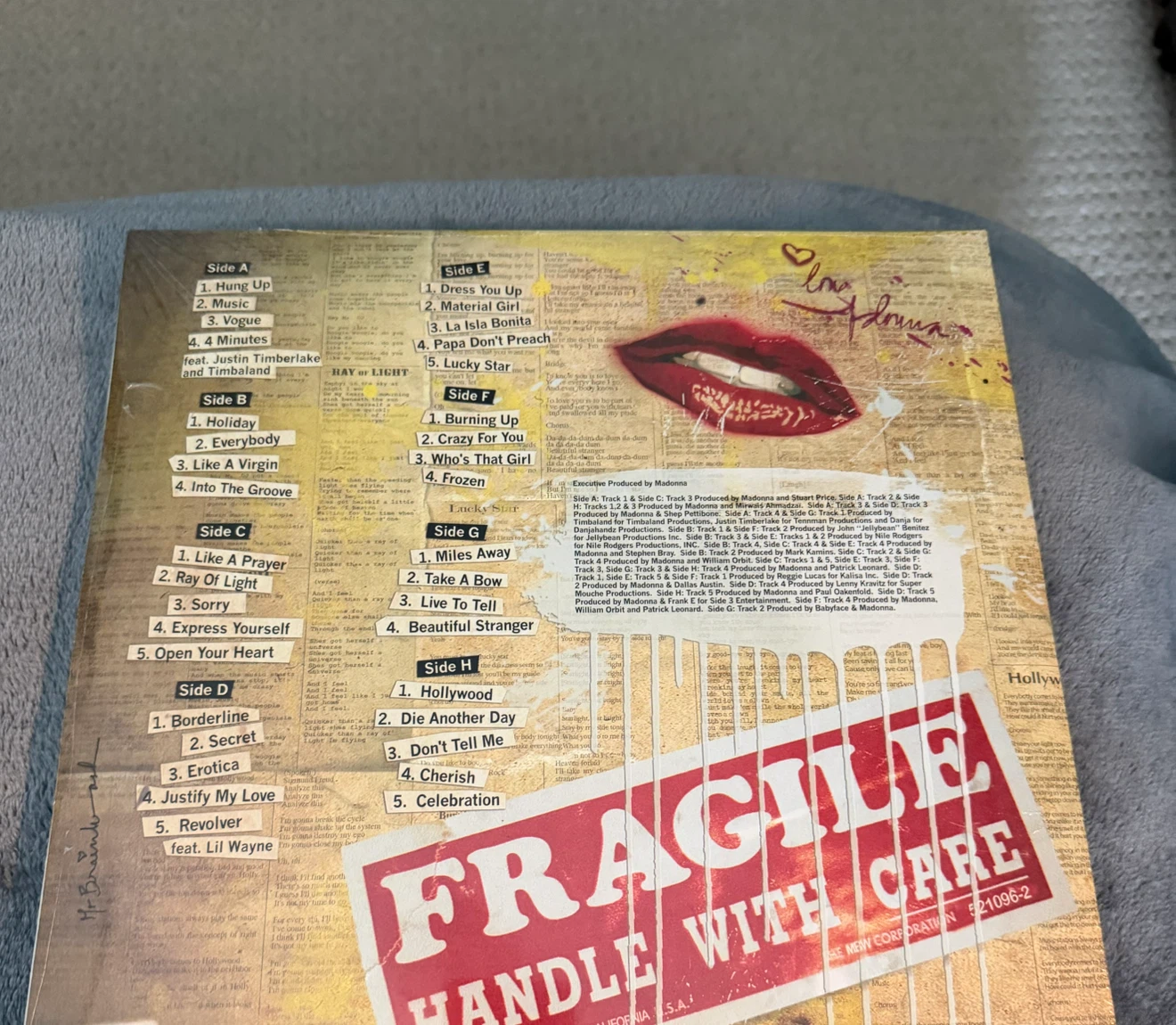 Celebration The Ultimate Hits Collection 4 LPs Vinyl Record - photo 2