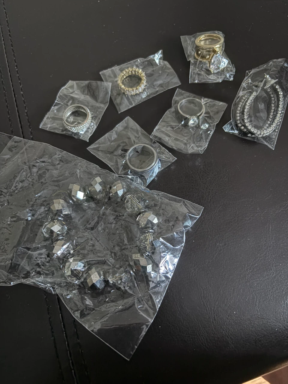 Assorted Rings and Bracelet Set