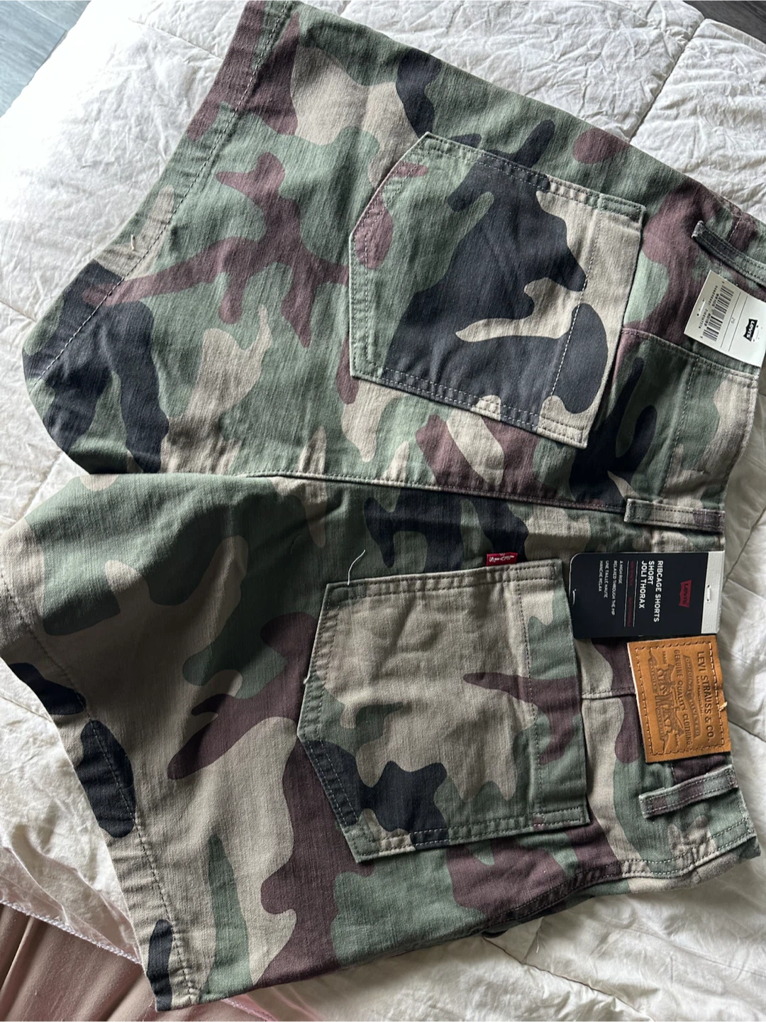 Levi's Ribcage Shorts - Camo Print Size 29 - photo 5