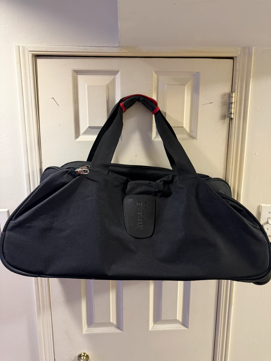 Wenger Black Rolling Duffel Bag