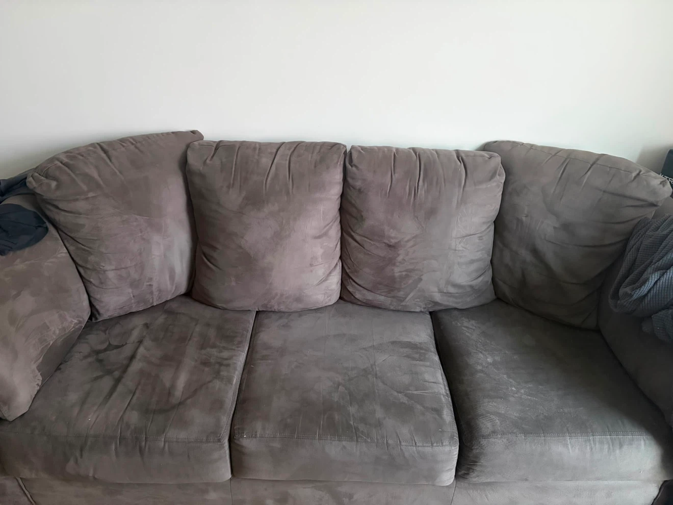Grey Sofa Couch - photo 3