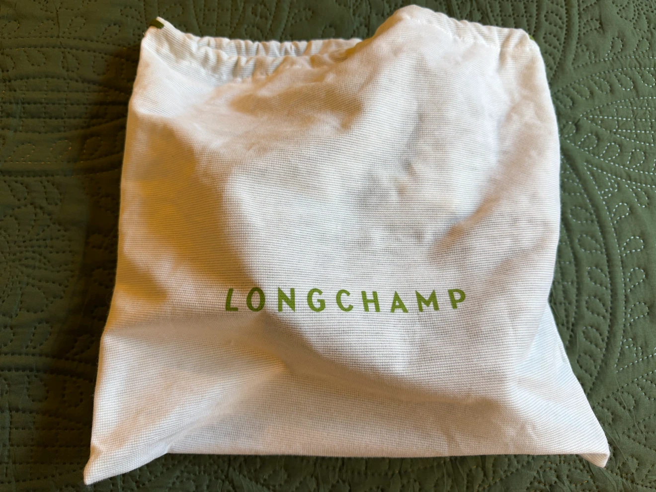 Longchamp Leather Top Handle Bag