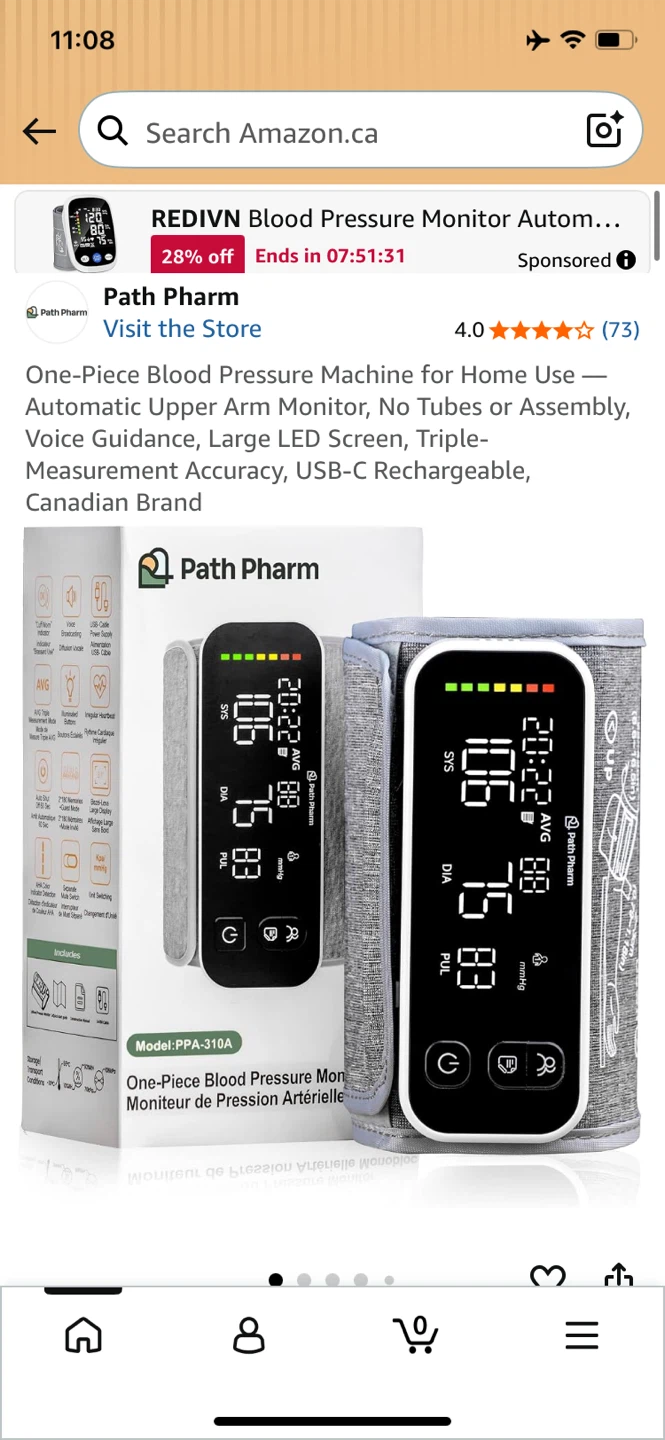 Jophy PASS ARM Blood Pressure Monitor