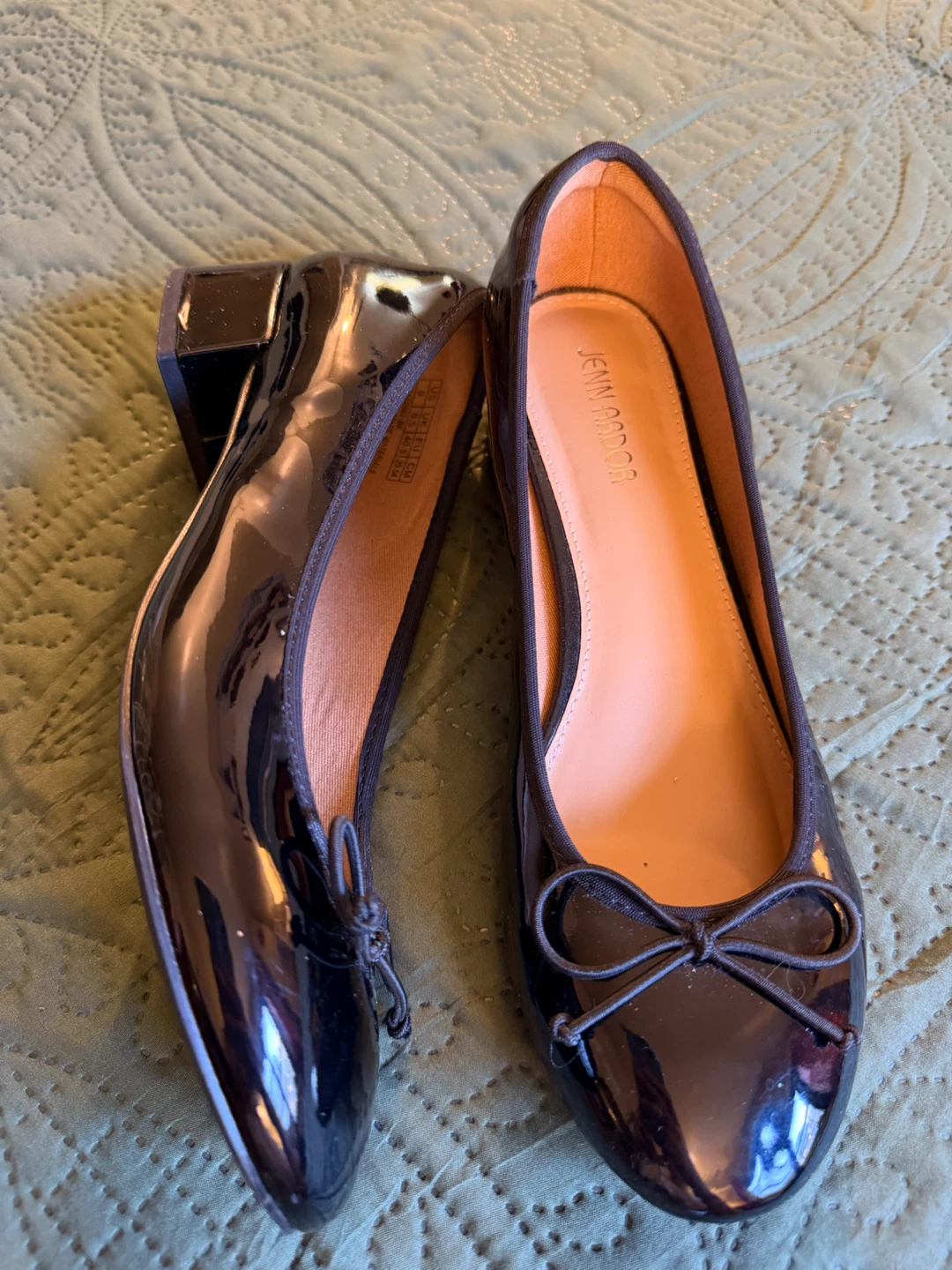 JENNIPER - Black Patent Bow Ballet Flats - photo 3