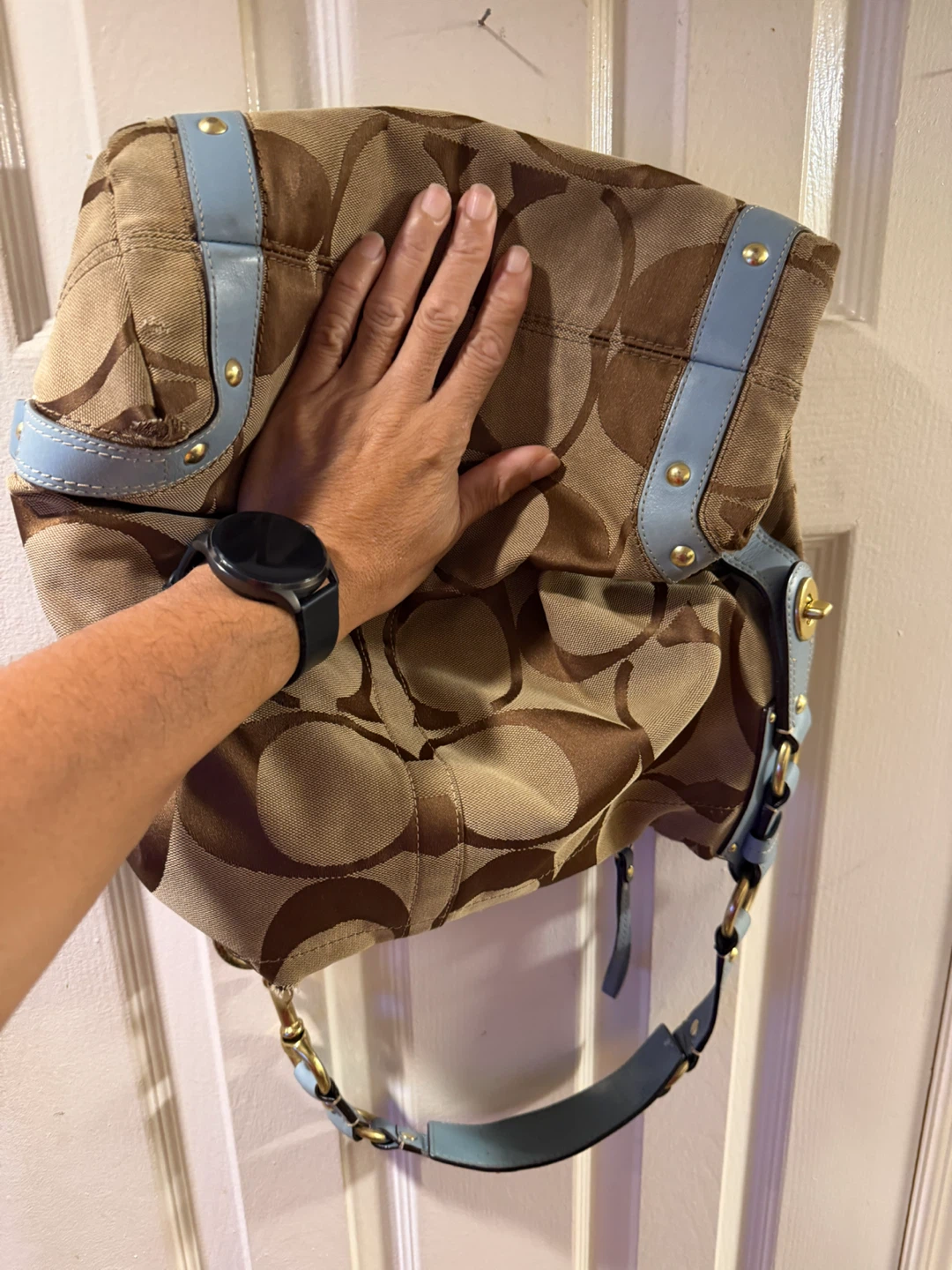 Coach Monogram Hobo Bag - photo 5