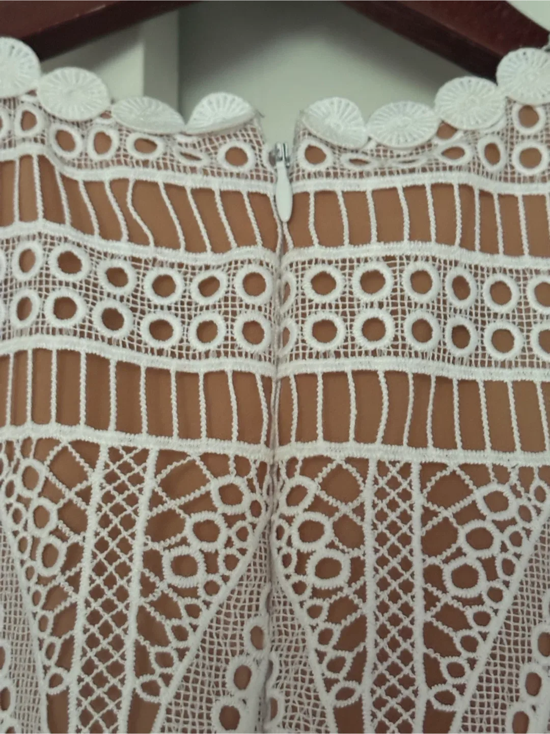 Michael Kors White Lace Midi Dress - photo 4