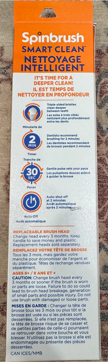 Spinbrush Smart Clean Powered Toothbrush - photo 2