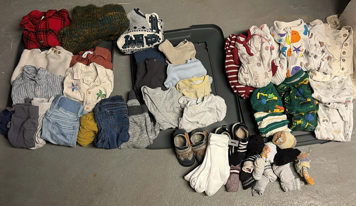 Baby Clothing Bundle (Various Sizes and Brands)