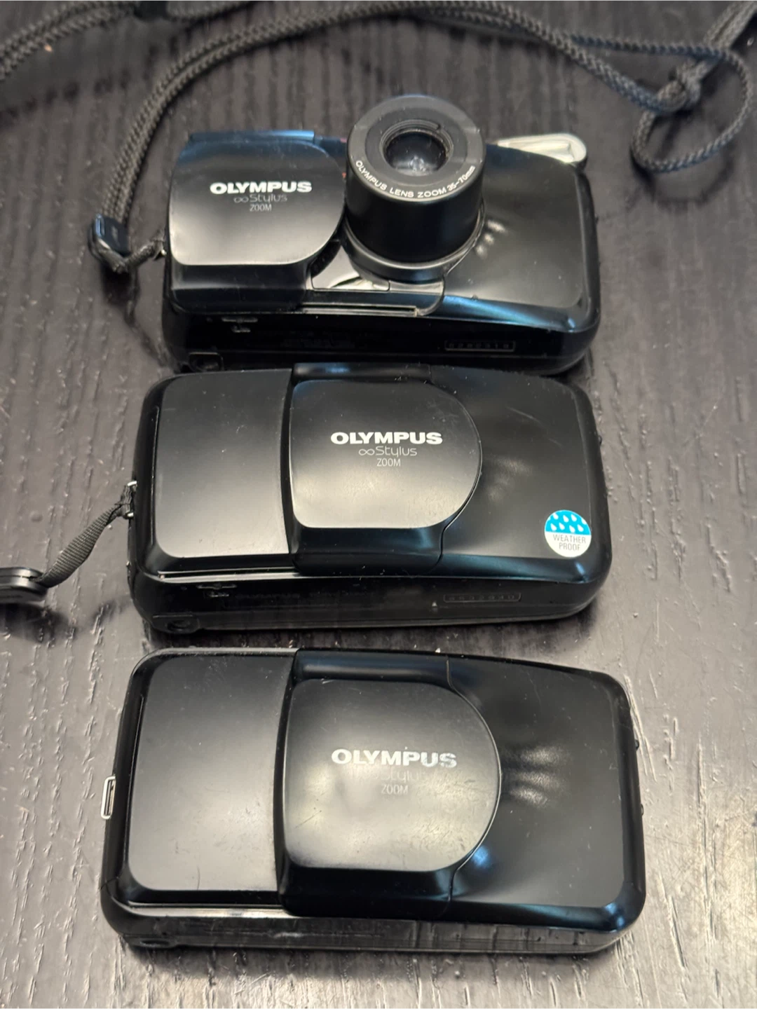 3 Olympus Stylus cameras - read for details
