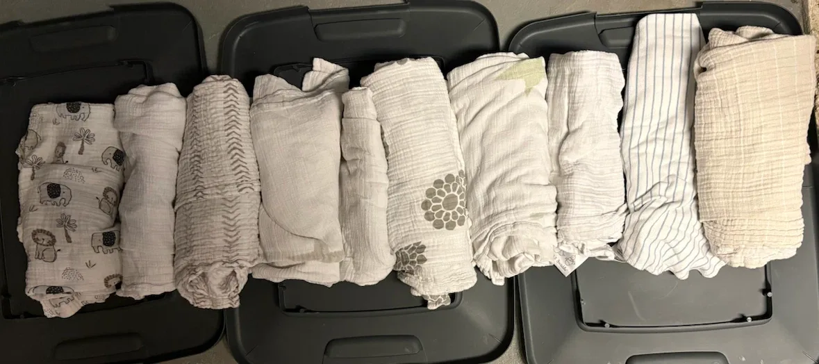 Aden + Anais Muslin Swaddles (Set of 9)