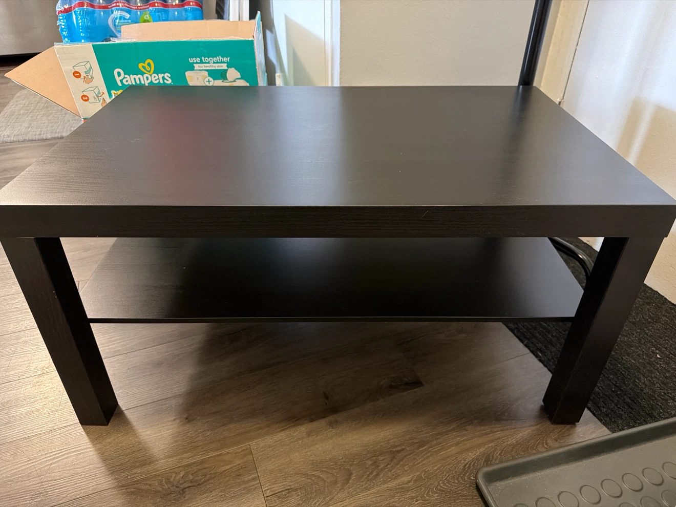 Dark Wood Coffee Table