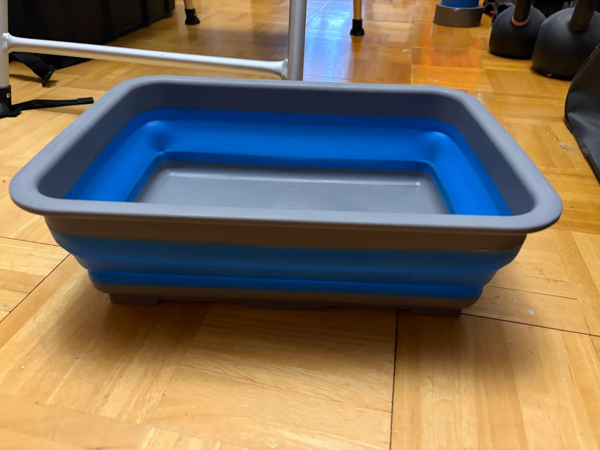 Collapsible Storage Bin/camping wash bin