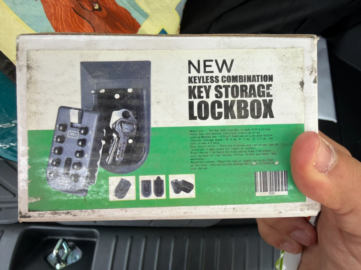 New Keyless Combination Key Storage Lockbox