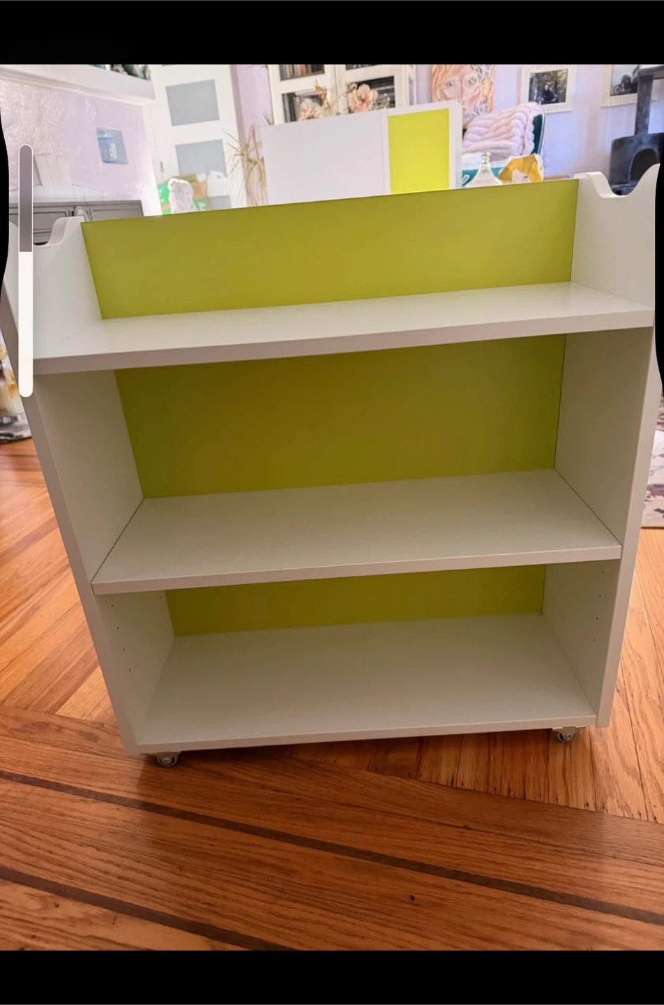 IKEA twin bed headboard with storage - photo 3