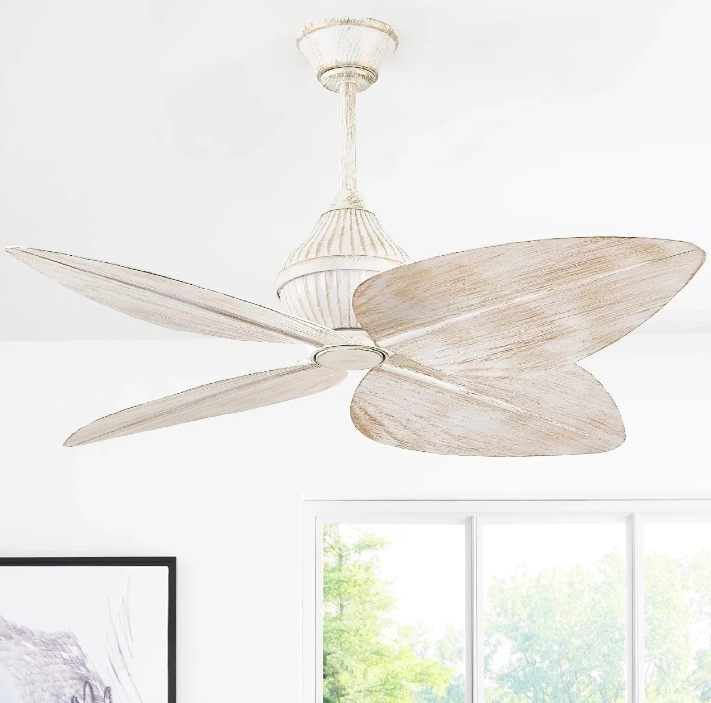 Hemldan 52" Ceiling Fan (app & remote controlled) - BNIB