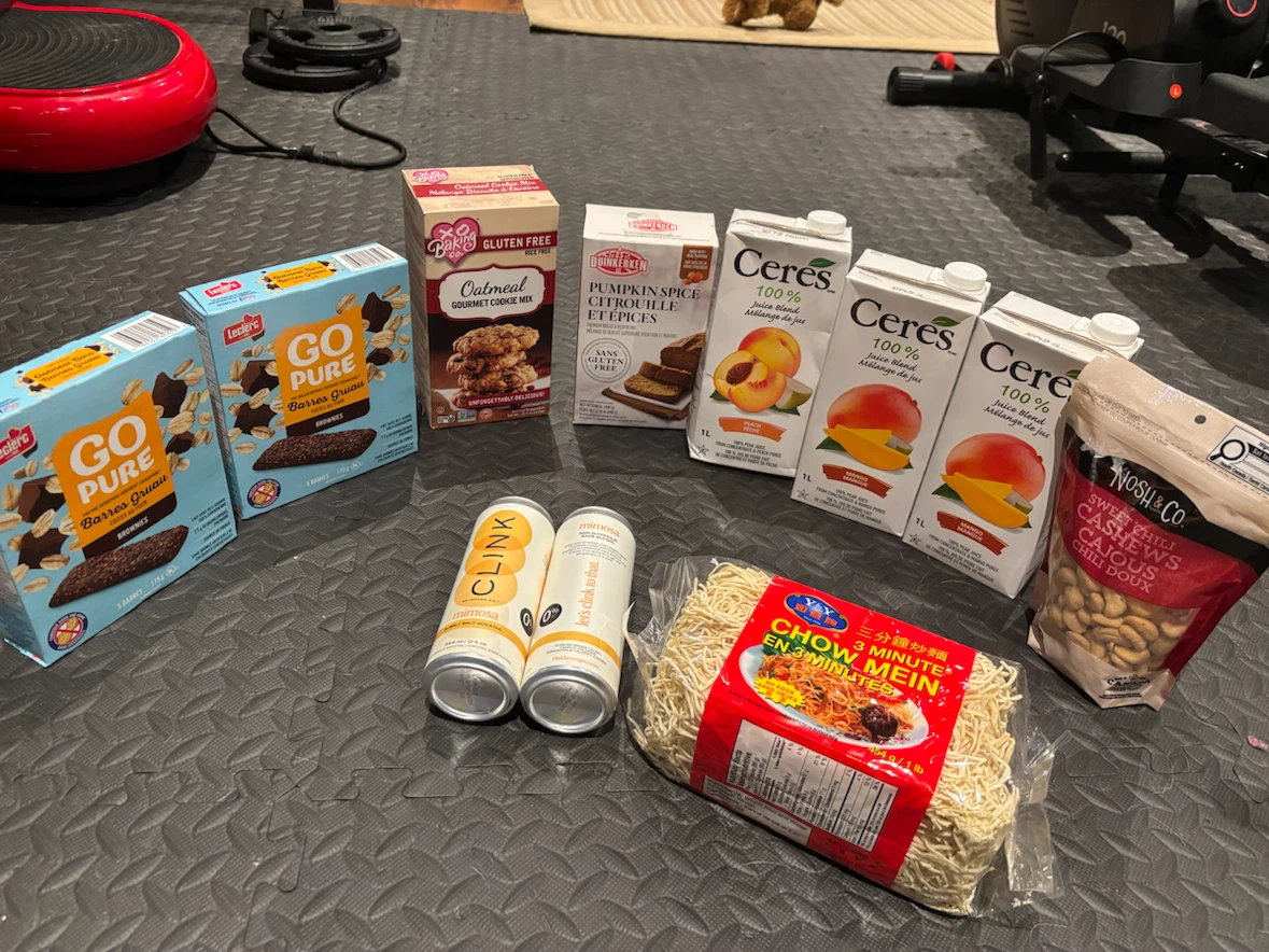 Tons of groceries