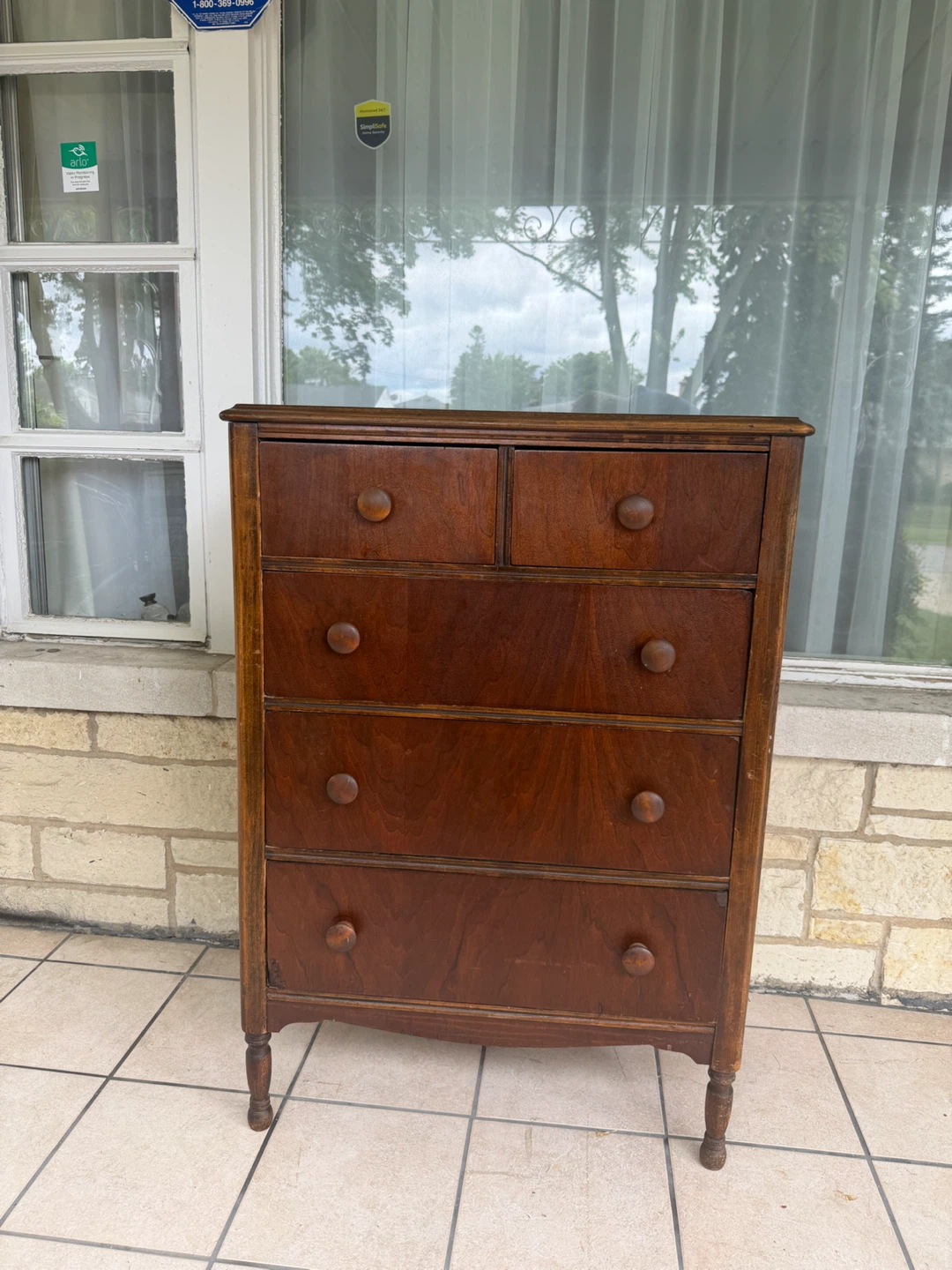 Antique Wooden Dresser