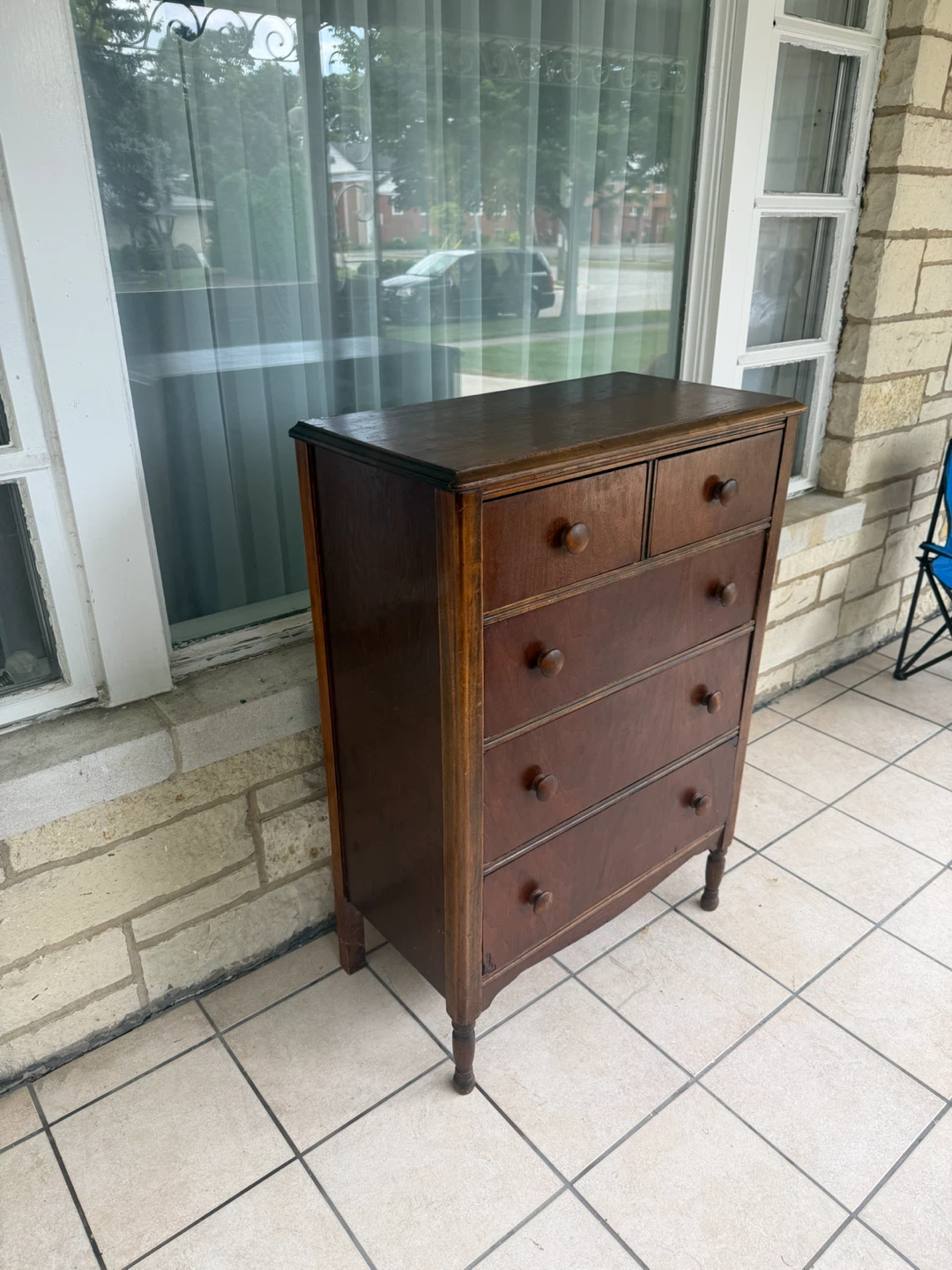 Antique Wooden Dresser - photo 3