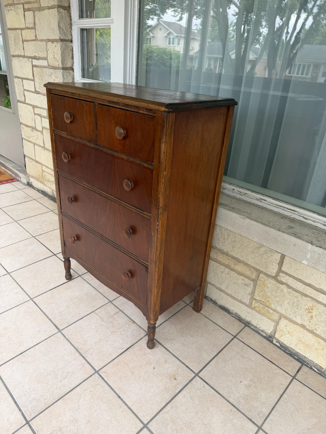 Antique Wooden Dresser - photo 5