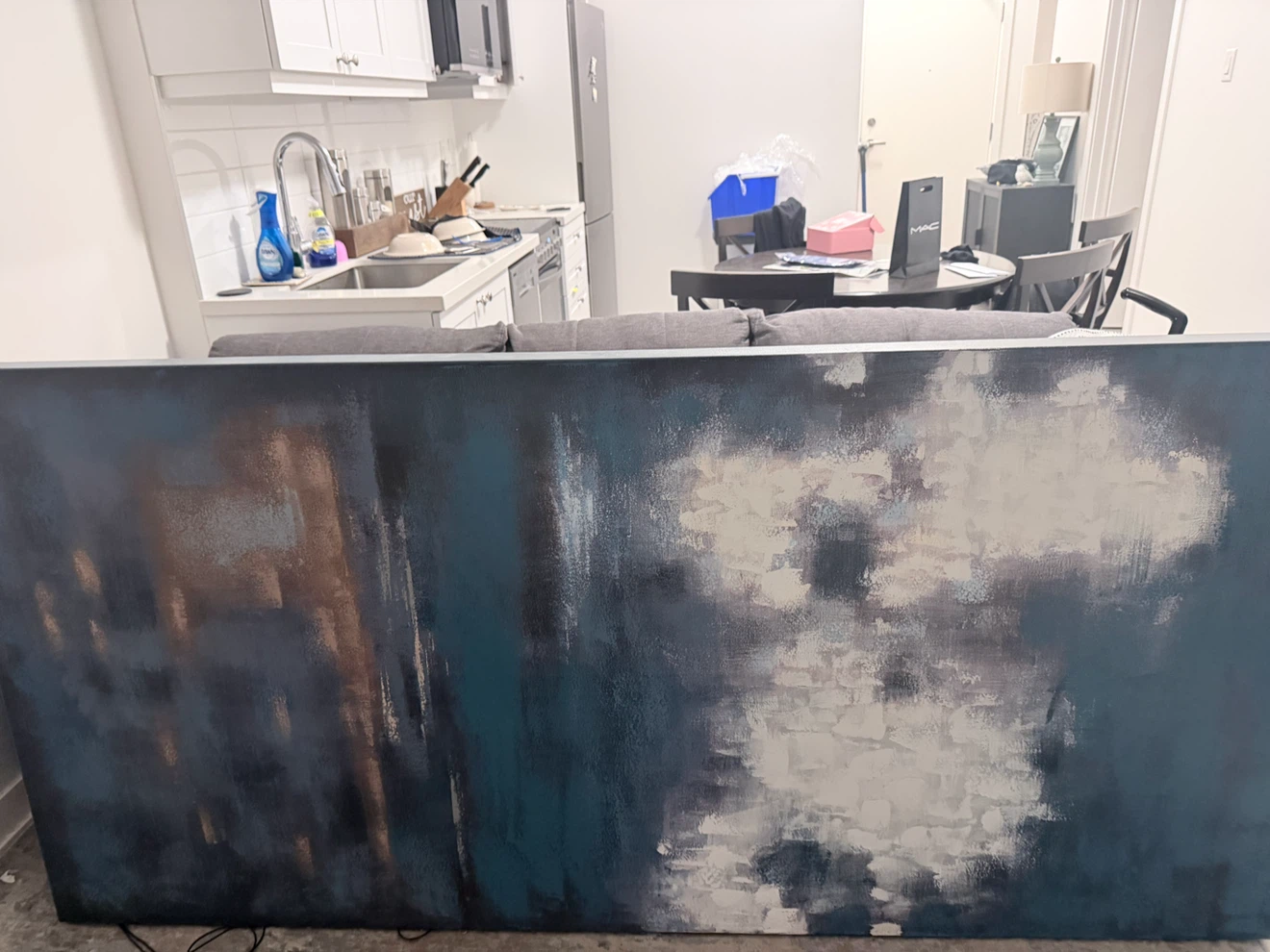 Large Abstract Canvas Wall Art - photo 3
