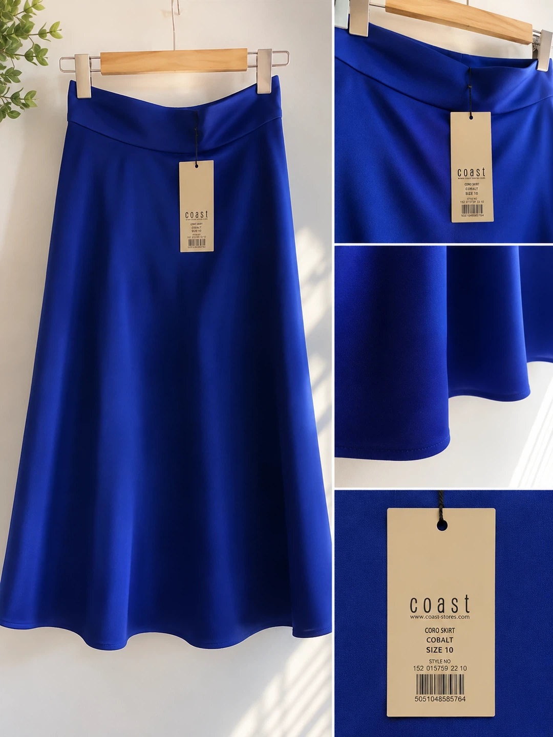 Coast Coro Skirt Cobalt Size 10