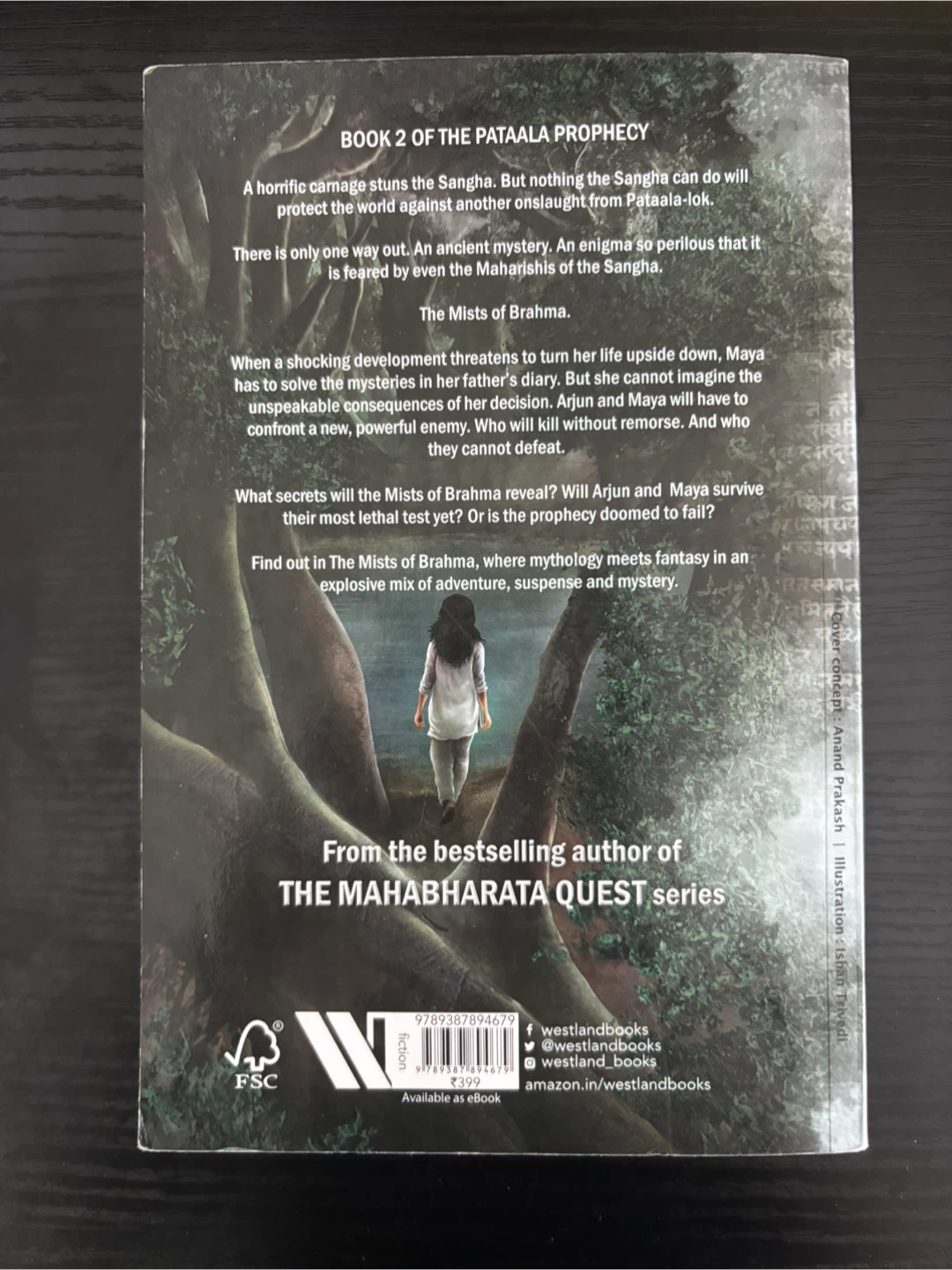 The Pataala Prophecy Book 2: The Mist Of Brahma - photo 2