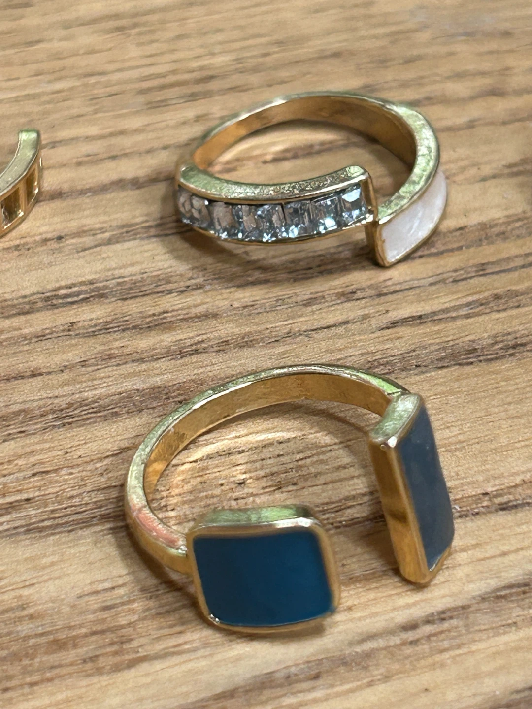 Elegant fashionable sustainable ring set - photo 2