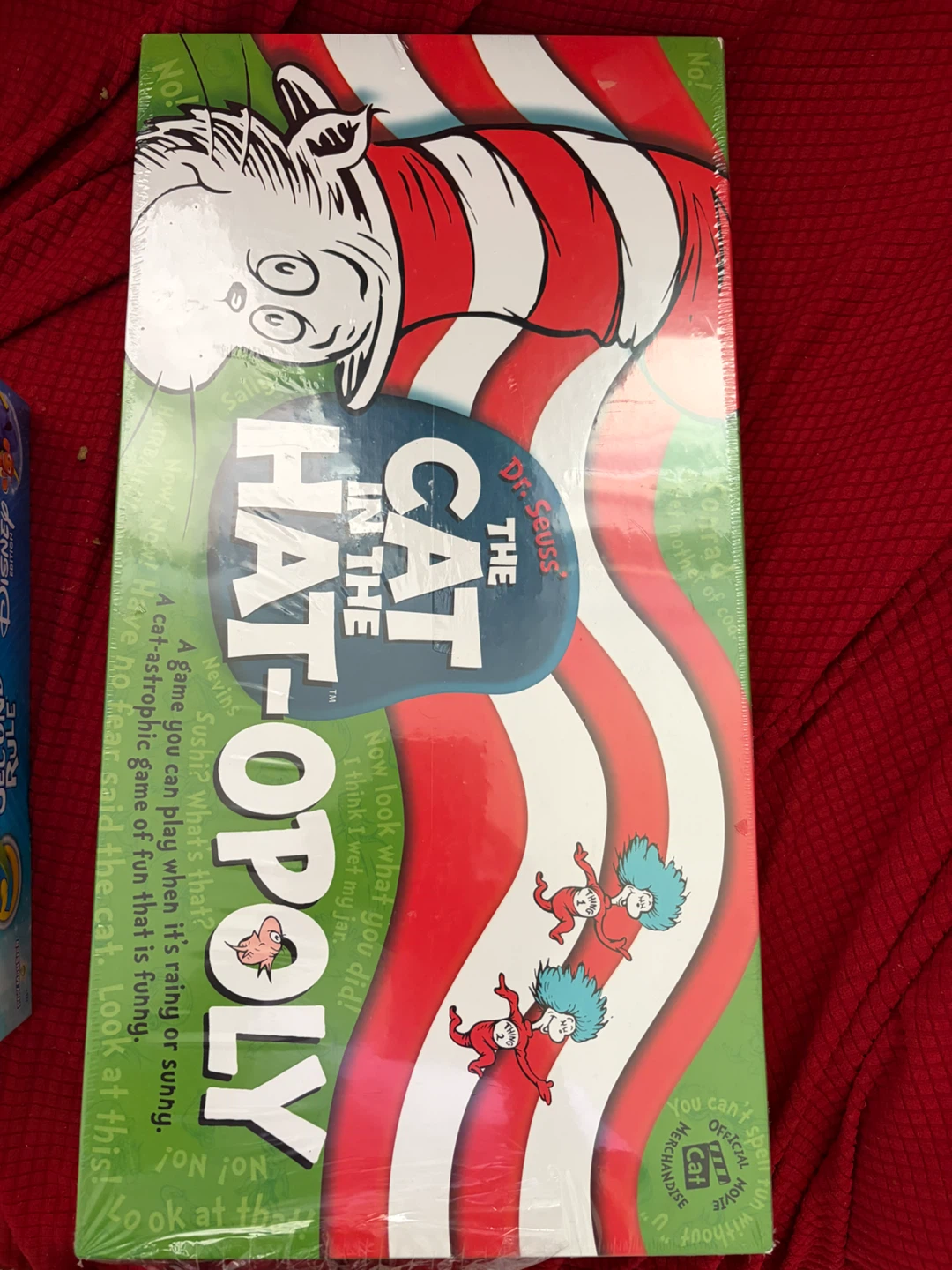 Dr. Seuss The Cat in the Hat Monopoly Board Game