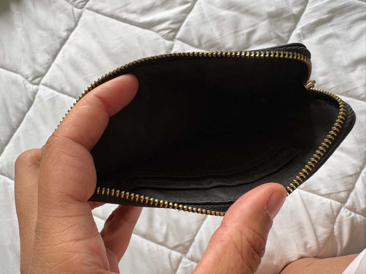 Coach Black Leather Wristlet - photo 2