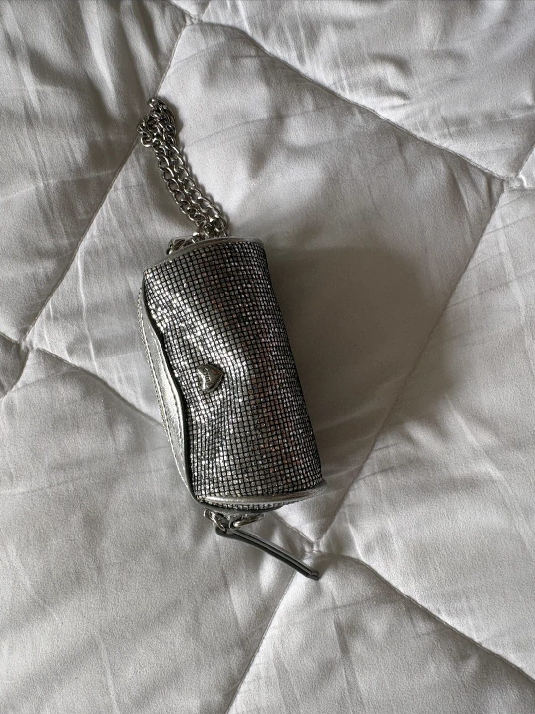Juicy Couture Silver Mini Purse
