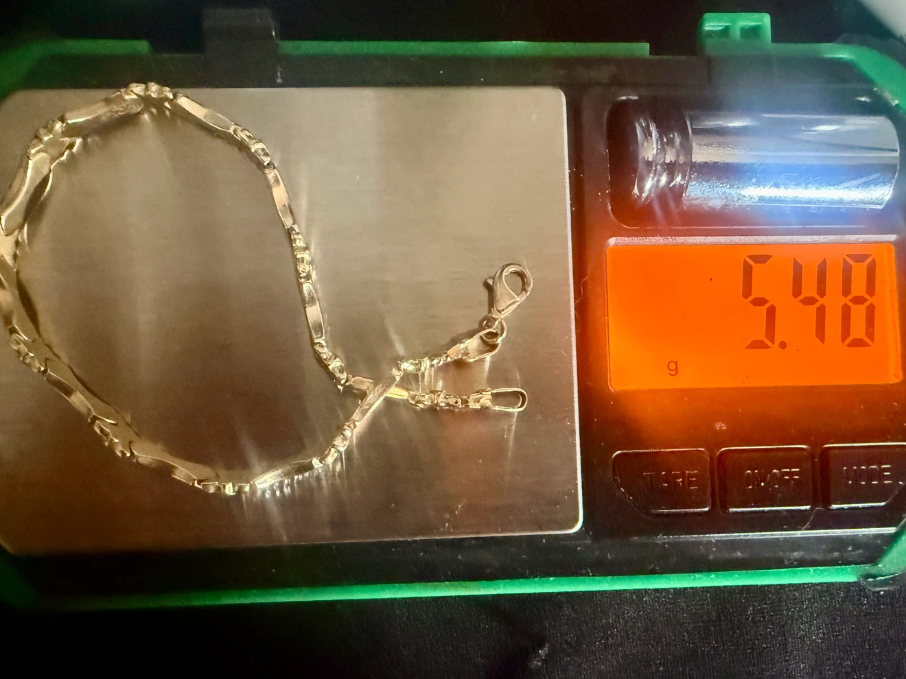 14K Tri-Color Gold "X and O" Bracelet – Solid Gold